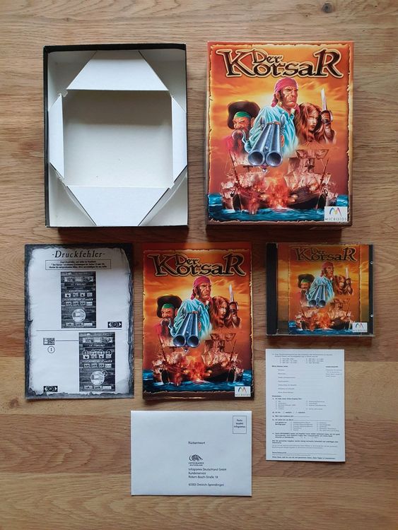 PC Game Der Korsar (1999) Big Box (Gebraucht) in Greifensee für CHF 30 ...