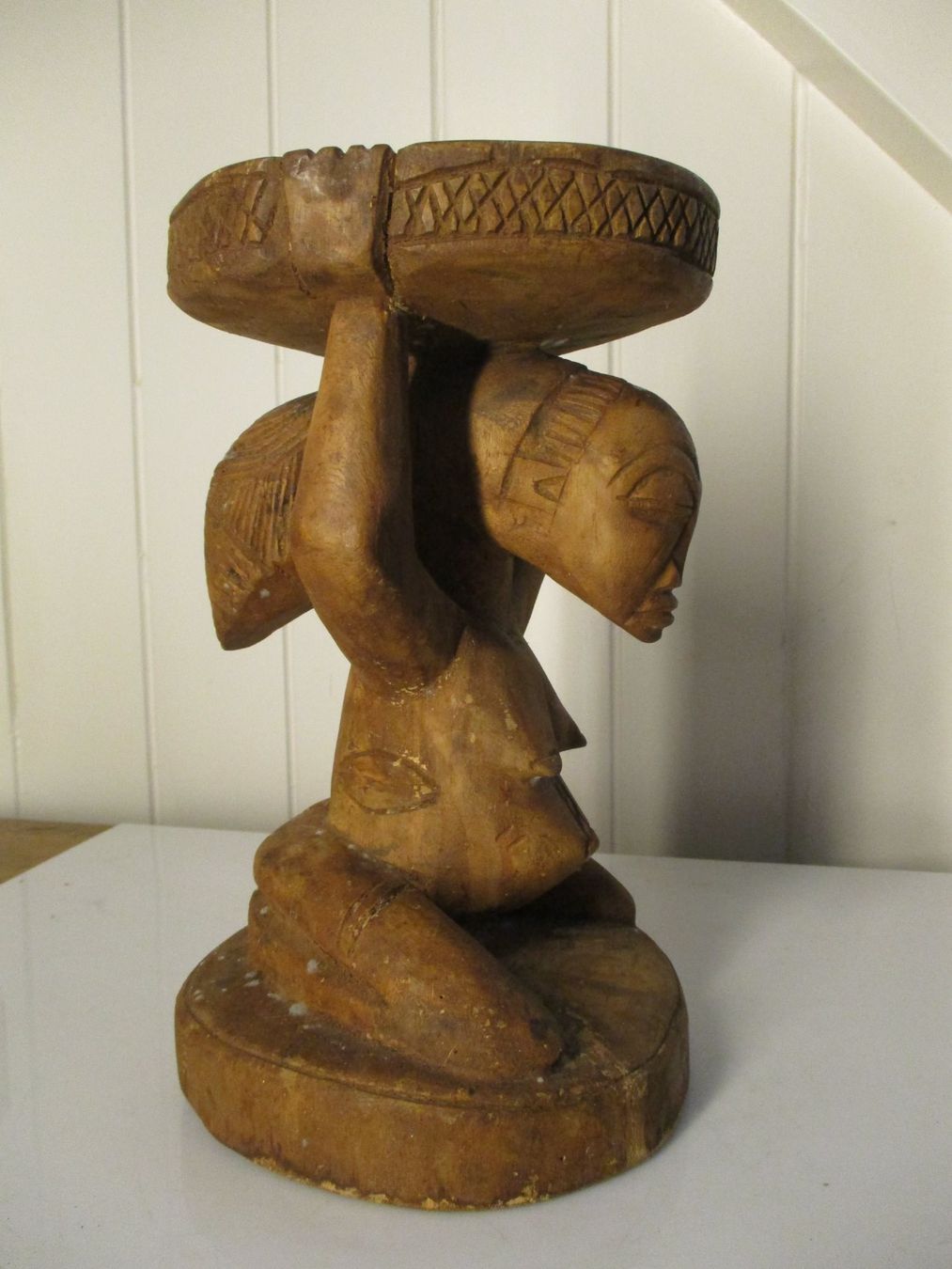 Skulpturen & Statuen: Mutterfigur Holz-Skulptur Fruchtbarkeit Tribal art premier – Gebraucht aus Windisch von Autogrammo 2