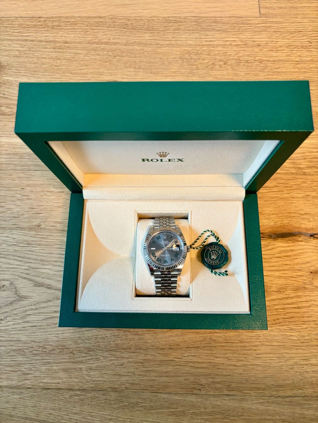Rolex Orologi: Rolex Wimbledon 41mm Jubilée full set – Usato da Richterswil venduto da Zueschlah