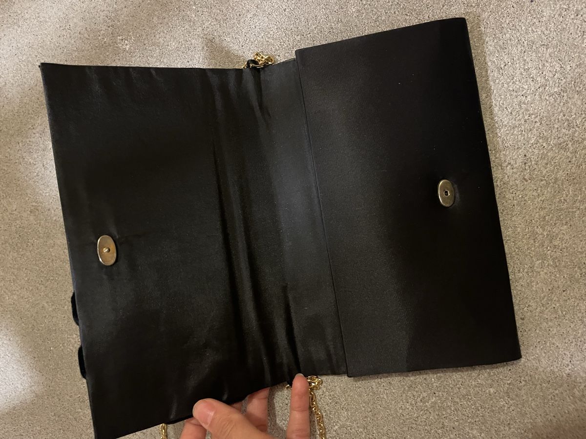 Borse da donna: Elegante Abendtasche in Schwarz – Nuovo (secondo la descrizione) da Horgen venduto da Ed0 1