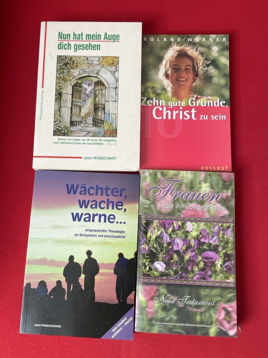 Libri: Christliche Bücher im 4-er Set – Usato da Kaiseraugst venduto da KlausSina 1