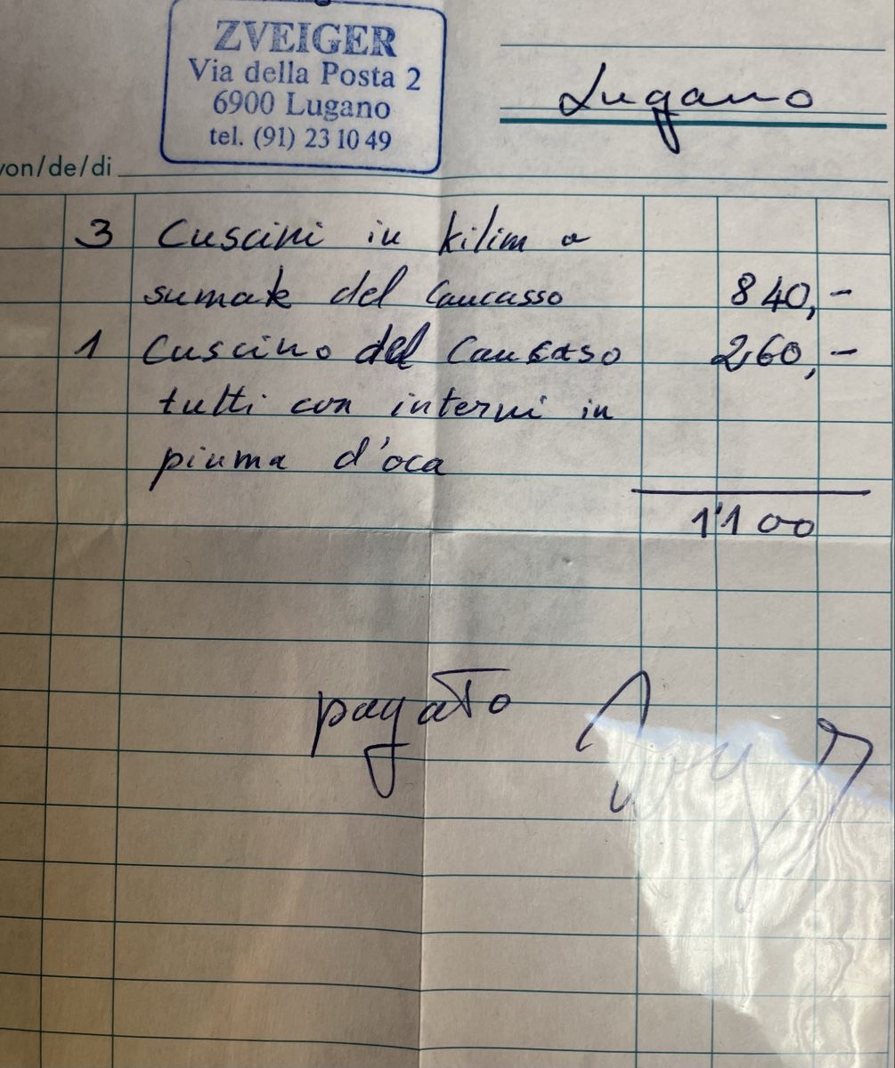 Kelim Kissen: 4 cuscini kilim piuma d’oca con ricevuta – Gebraucht aus Odogno von chi_ds8t 7