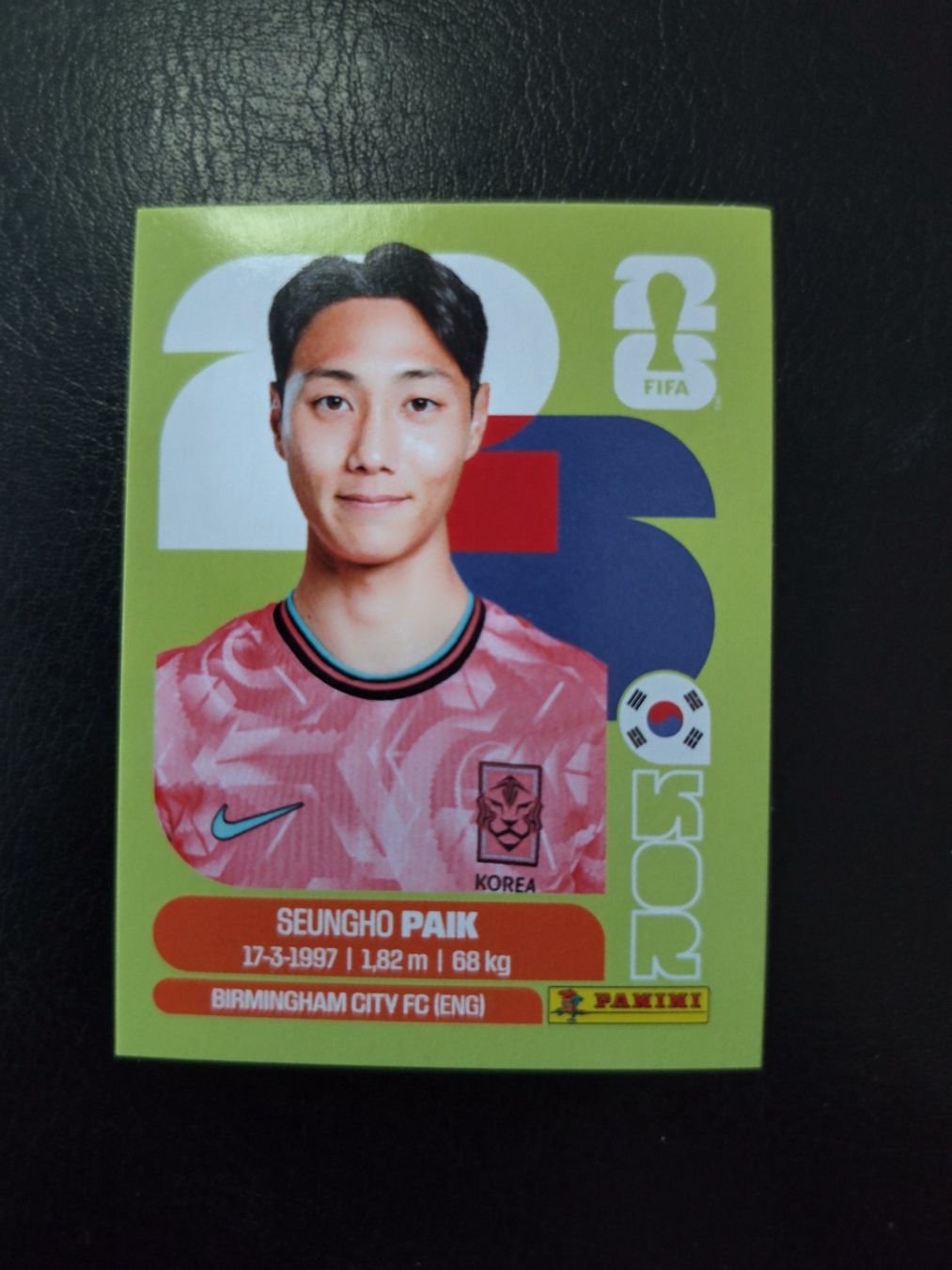 Panini Carte collezionabili: Panini FIFA World Cup 2026 KOR 14 – Nuovo (secondo la descrizione) da Matzingen venduto da Clie42