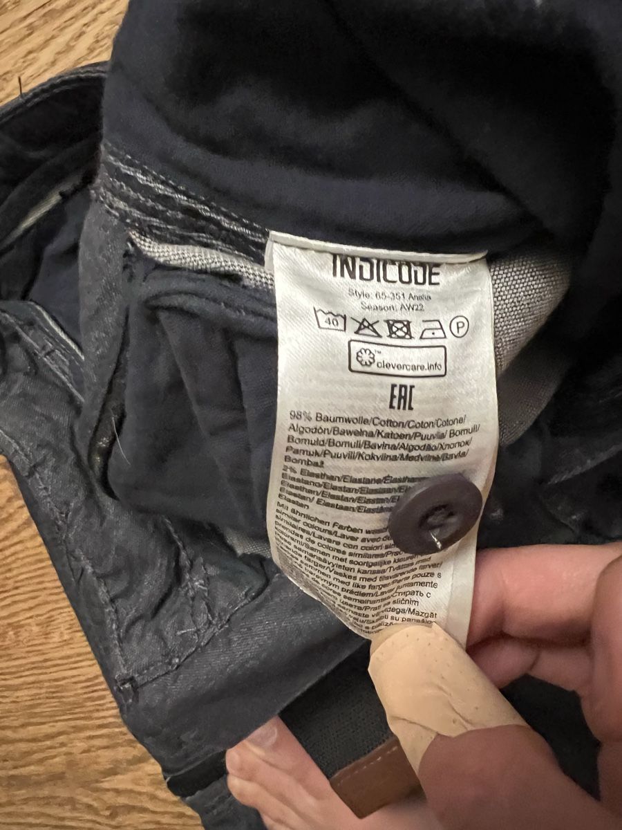 Pantalons: Indicode Herren Cargohose Anthrazit Grösse M (2025) – Neuf avec emballage d'origine à Hünenberg par Paddels 2