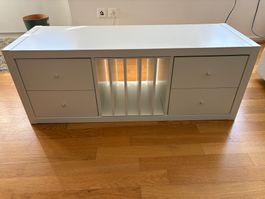 IKEA Kallax 112 CM inkl. Schubläden und Einsatz mit 4 Böden