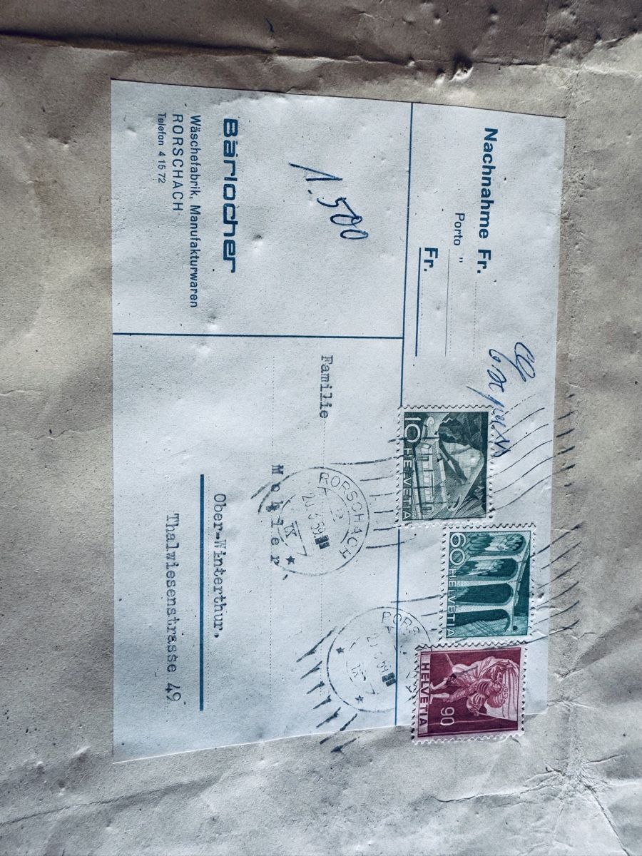Tutti i francobolli: Briefmarken auf Packpapier – Usato da Sternenberg venduto da Mcfraui