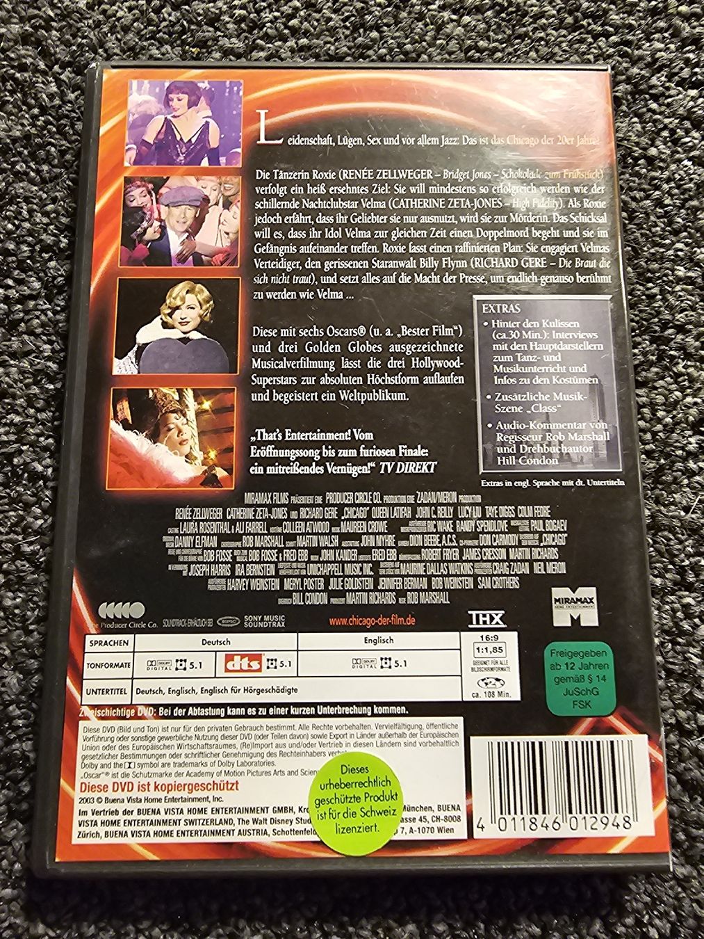 Tutti i DVDs: Chicago DVD (21384) – Usato da Ruswil venduto da jan_bxl5 1