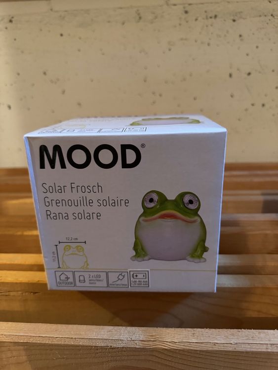 Solar Frosch Gartenfigur Deko LED Licht mehere verfügbar (Neu und ...
