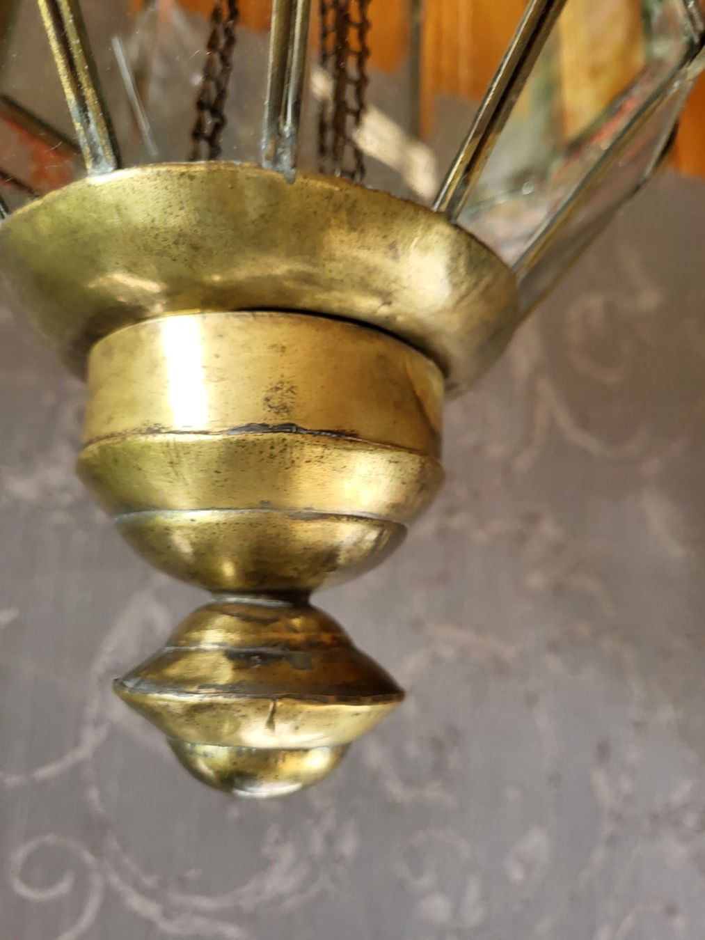 Lampade: Eine Antike Tempel Lampe – Usato da Schafhausen im Emmental venduto da Herzrose 5