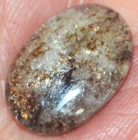 Cabochon L-6205 – Mica Schist Glimmerschiefer 19x13mm