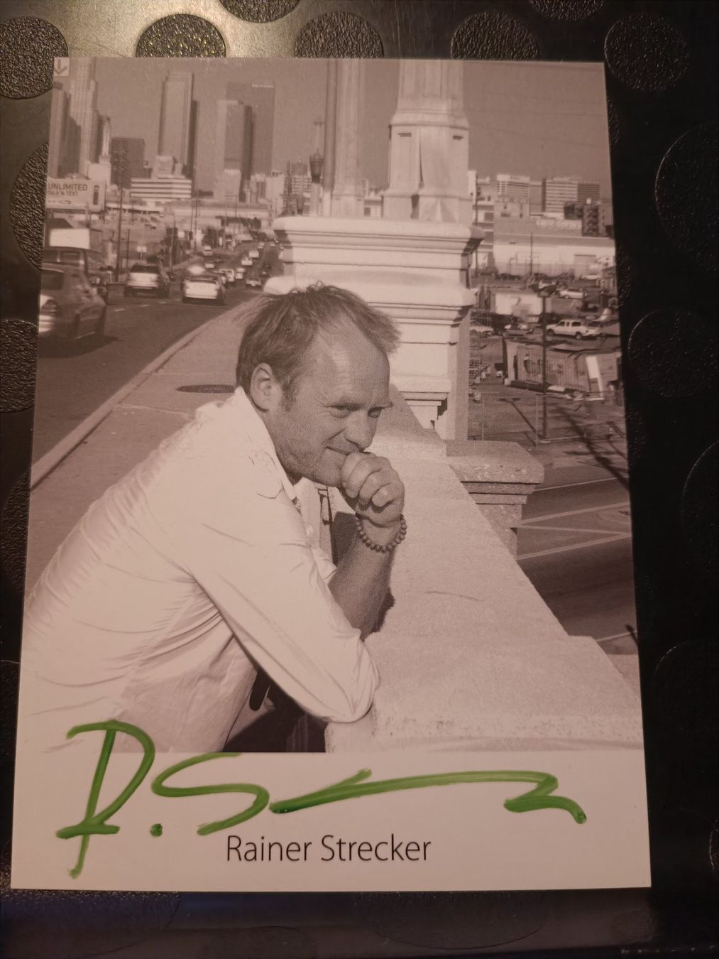 Autogramme: Rainer Strecker - handsigniert – Gebraucht aus Menziken von Artographs