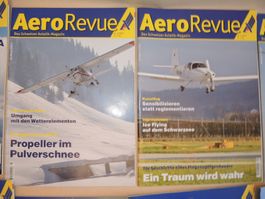 11 Stück Aero Revue 2012 Zeitschrift Magazin Luftfahrt Flug