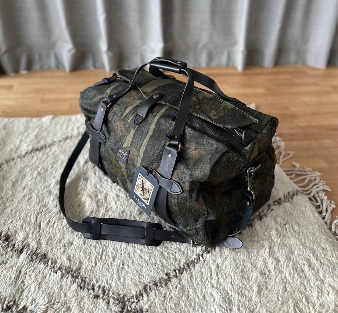Borse: FILSON medium rugged twill duffel bag medium / bark camo – Usato da Lugnorre venduto da Filson 3