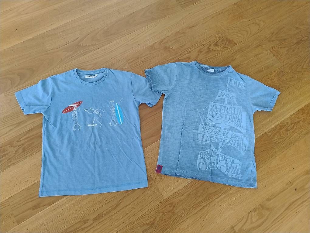 Camicie, T-shirt & Polo: 2×T-shirts in Gr. 128 – Usato da Zürich venduto da svi_dkg2