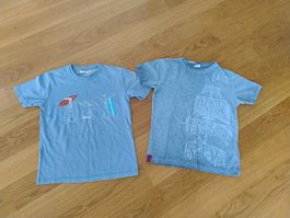 2×T-shirts in Gr. 128