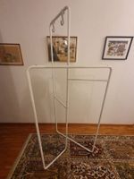 Garderobe, Metall, weiss