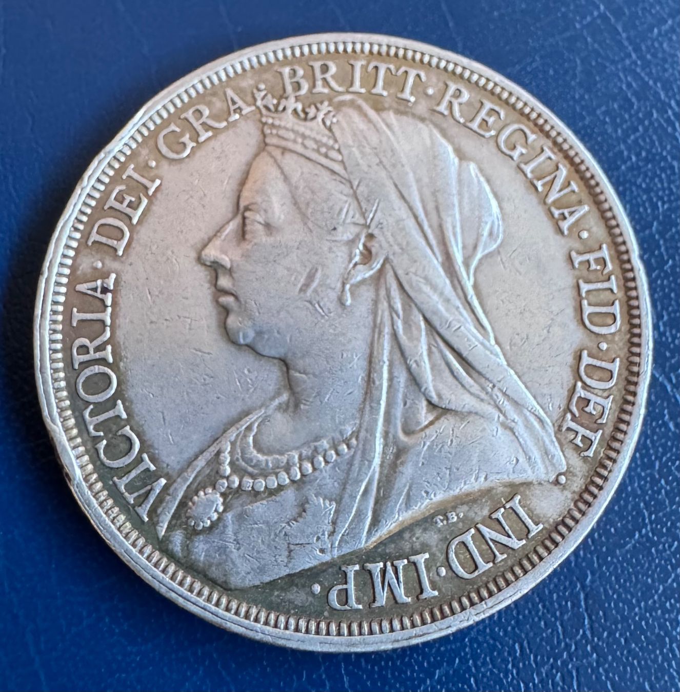 Alle Münzen: U.K. 1 Krone 1893 Victoria Silber – Gebraucht aus Ebikon von Dmasterx