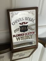 Vintage Chivas Regal Mirror - Bar Decor - Man Cave Find
