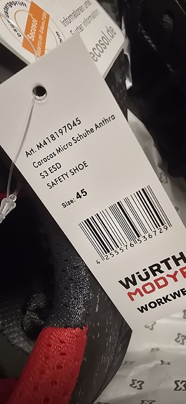 Scarpe da uomo: würth Arbeitschuh – Nuovo e nell'imballaggio originale da dietikon venduto da Fafokan 1