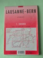 Landkarte Schweiz 1:100'000 Lausanne-Bern Blatt 104