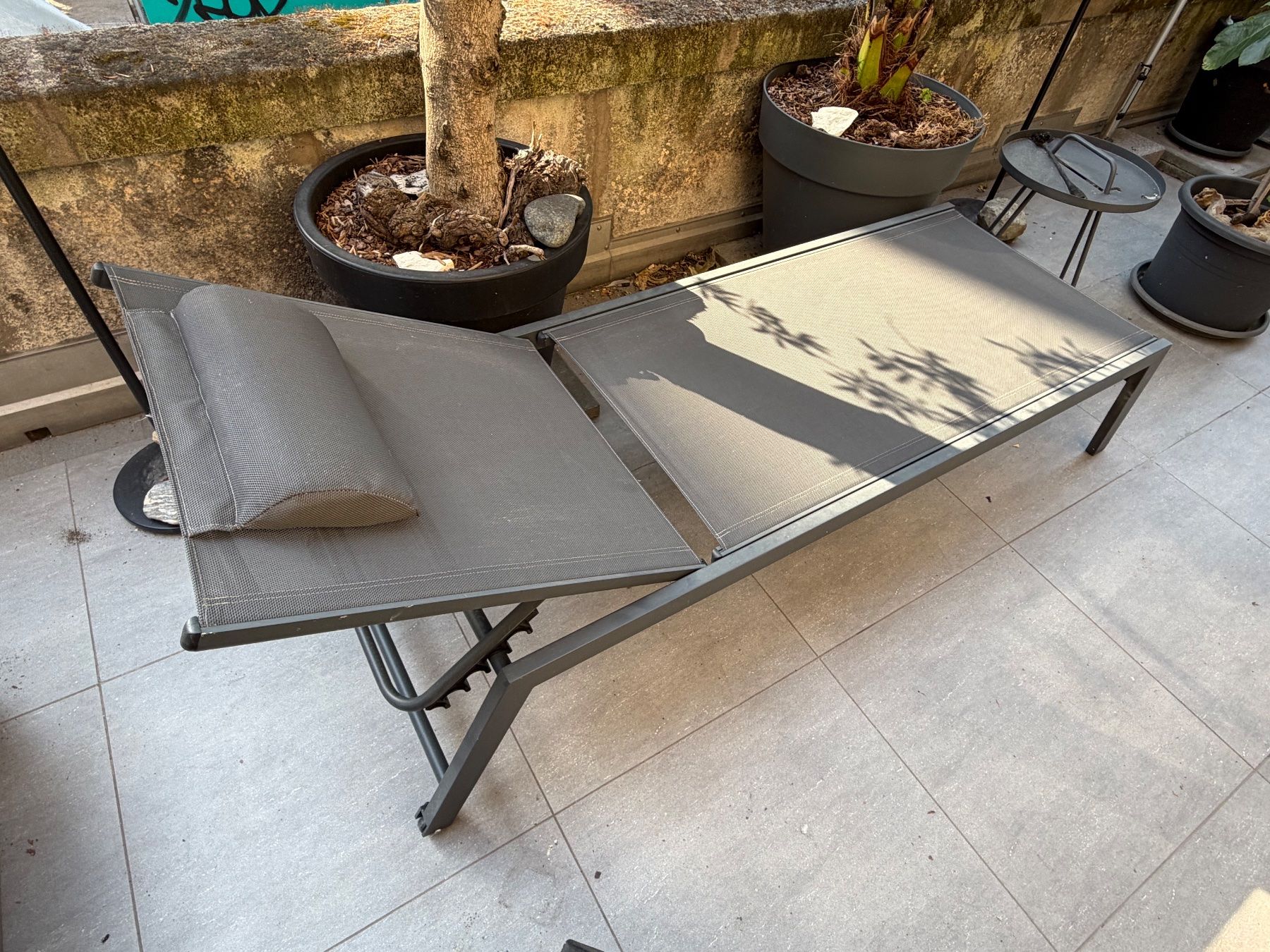 Sedie a sdraio: Designer-Gartenliege – Nuovo (secondo la descrizione) da Genève venduto da roe_ldx7 3