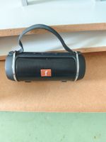Bluetooth Lautsprecher schwarz mit Tragegriff