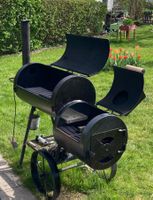 Texas Ranger Smoker BBQ LANDI massiver Stahlgrill