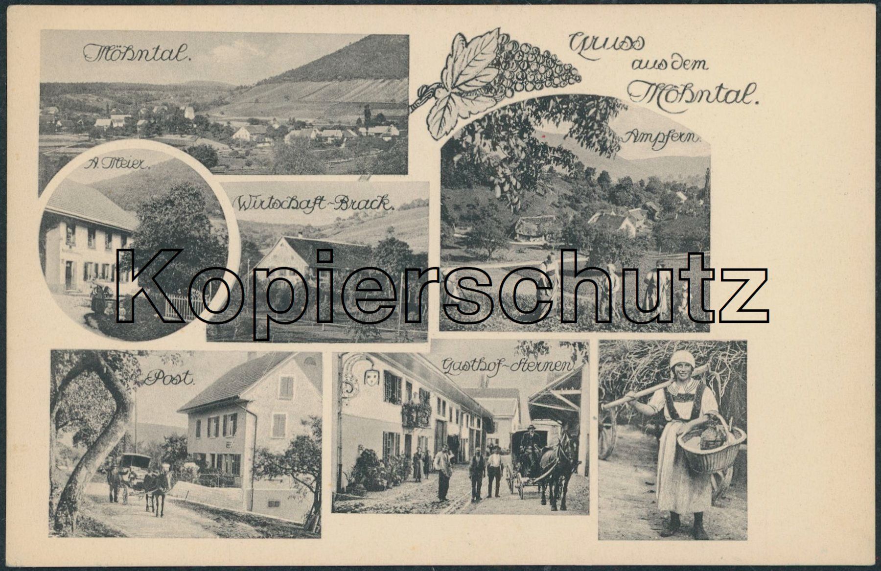 Cartes postales: AG Möntal - Post - Postkutsche – Neuf (Voir description) à Schindellegi par masutka7