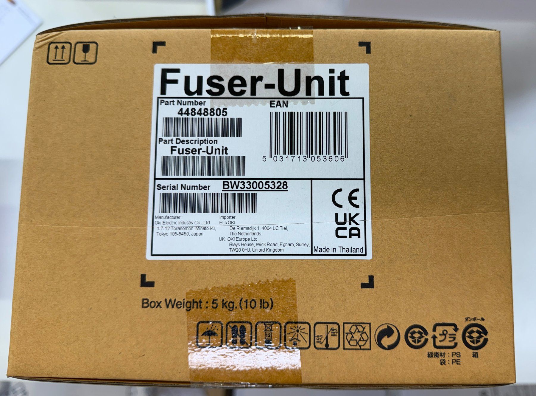 Oki Filamento: OKI Heizungseinheit / Fuser Unit – Nuovo e nell'imballaggio originale da Kaltbrunn venduto da Aittam 1