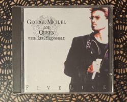 George Michael & Queen - Five Live, UK Rock CD Album 1993
