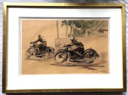 Géo Ham (1900-1972) - Original-Lithografie um 1925