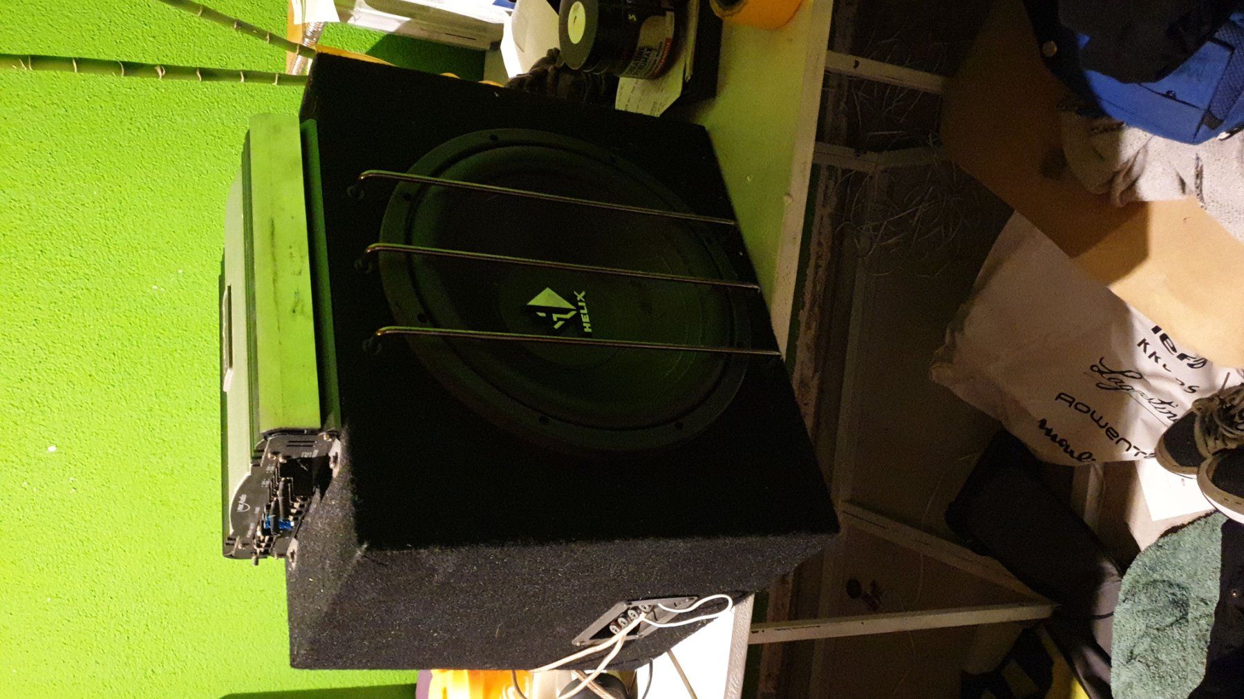 Casse acustiche: Auto-Subwoofer mit Verstärker Mac Audio – Usato da Au SG venduto da fiat27