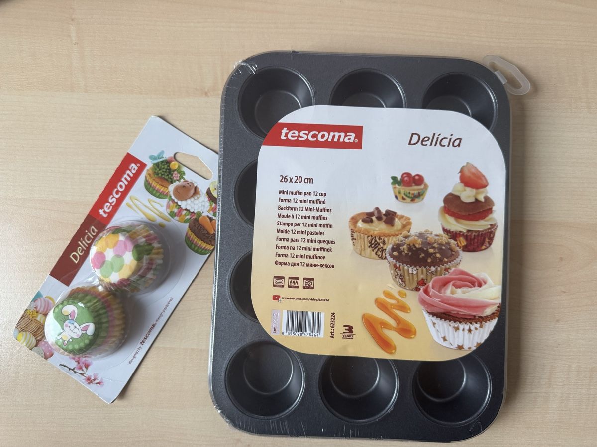 Teglie da forno: Tescoma Mini Muffin Backform, neu, originalverpackt – Nuovo e nell'imballaggio originale da Greifensee venduto da m_5sfy