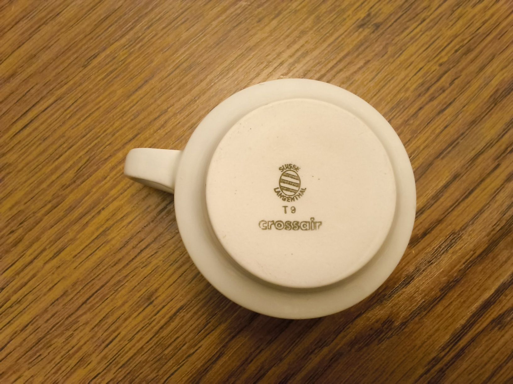 Crossair Tassen: Tasse mit Teelöffel Crossair – Gebraucht aus Hallau von histoiremerveilleuse 2