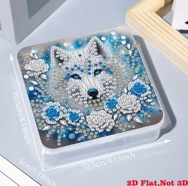 Kit bricolage: Diamond Painting Box Wolf – Nuovo e nell'imballaggio originale da Obergösgen venduto da Diamond-Painting 1