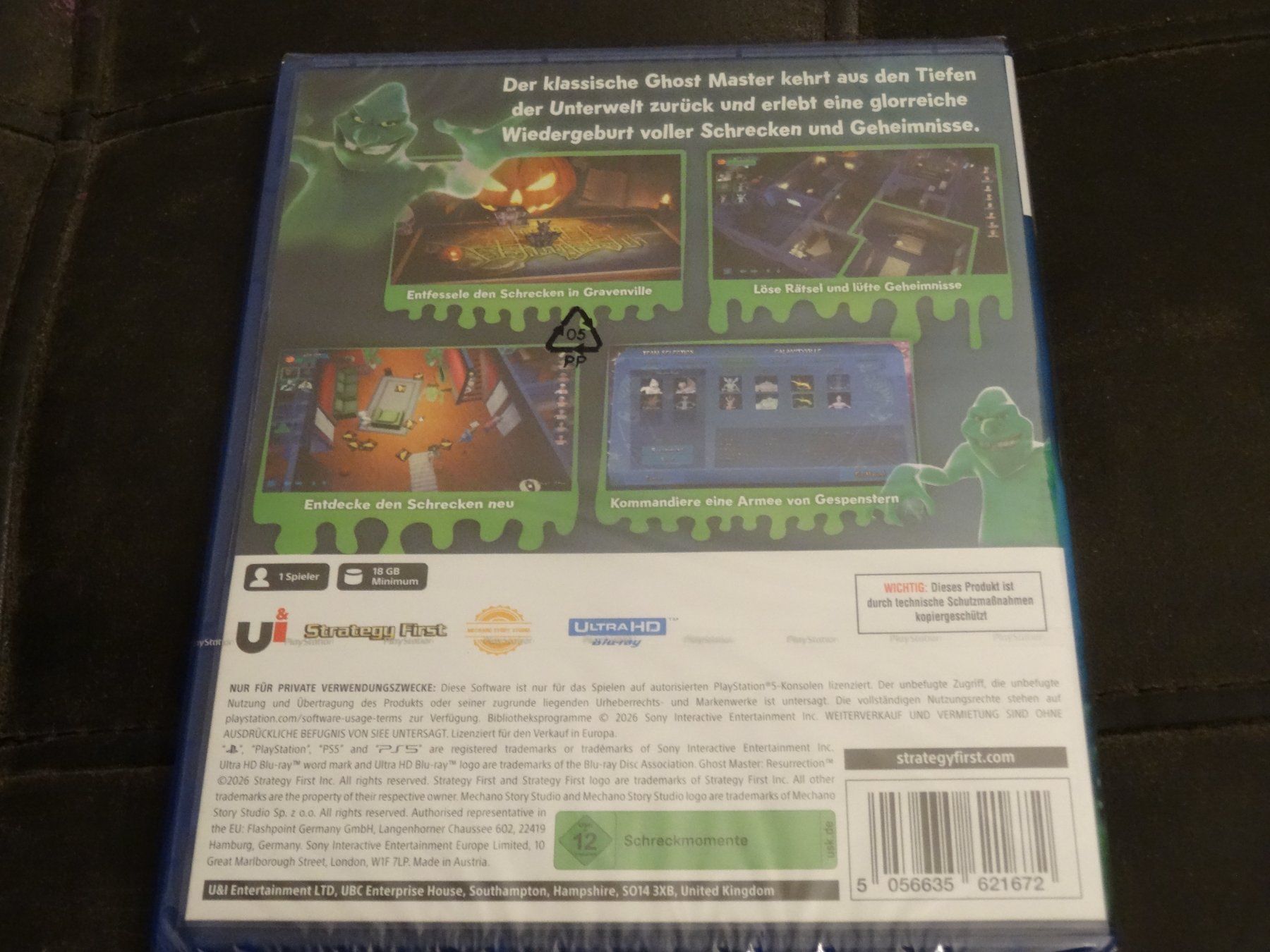 Sony Giochi: PS5  Ghost Master Resurrection NEUWARE – Nuovo e nell'imballaggio originale da Olten venduto da Disc-Ausverkauf 1