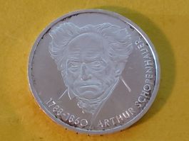 Deutschland 10 Mark "Arthur Schopenhauer" 1988 D Silber