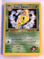 Koga's Kakuna 1st (unc.) Gym Challenge - MINT - ab 1.-