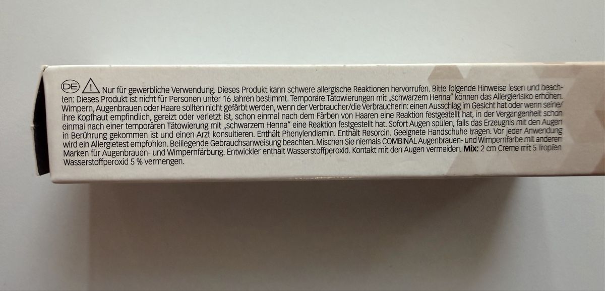 Make-up: COMBINAL - Profi Wimpern- und Augenbrauenfarben – Nuovo e nell'imballaggio originale da Grand-Lancy venduto da cla_ls8m 7