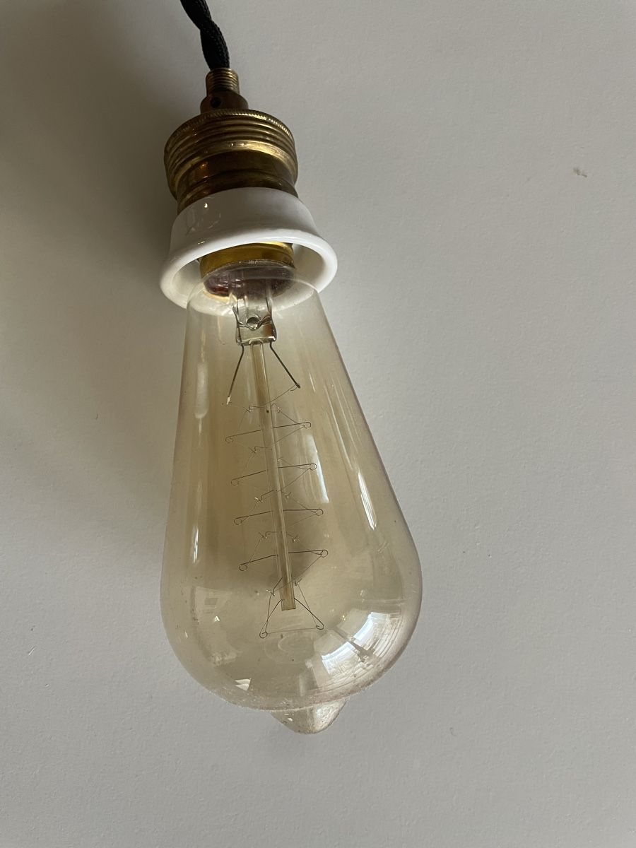 Lampadari & plafoniere: Hängelampe mit Edison Glühbirnen – Usato da Basel venduto da poootaing 1