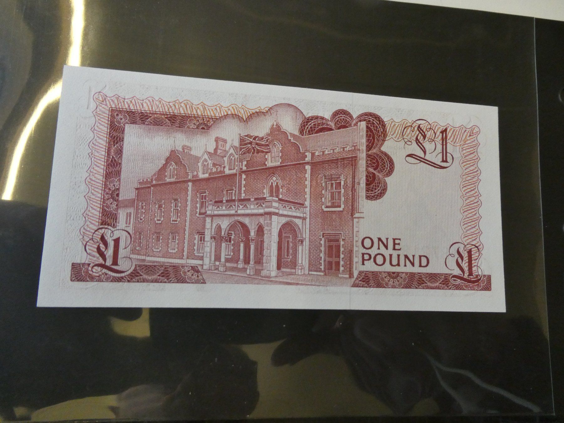 Banknoten: Gibraltar, alter Geldschein - ungefaltet – Gebraucht aus Hinterforst von rohusri 1