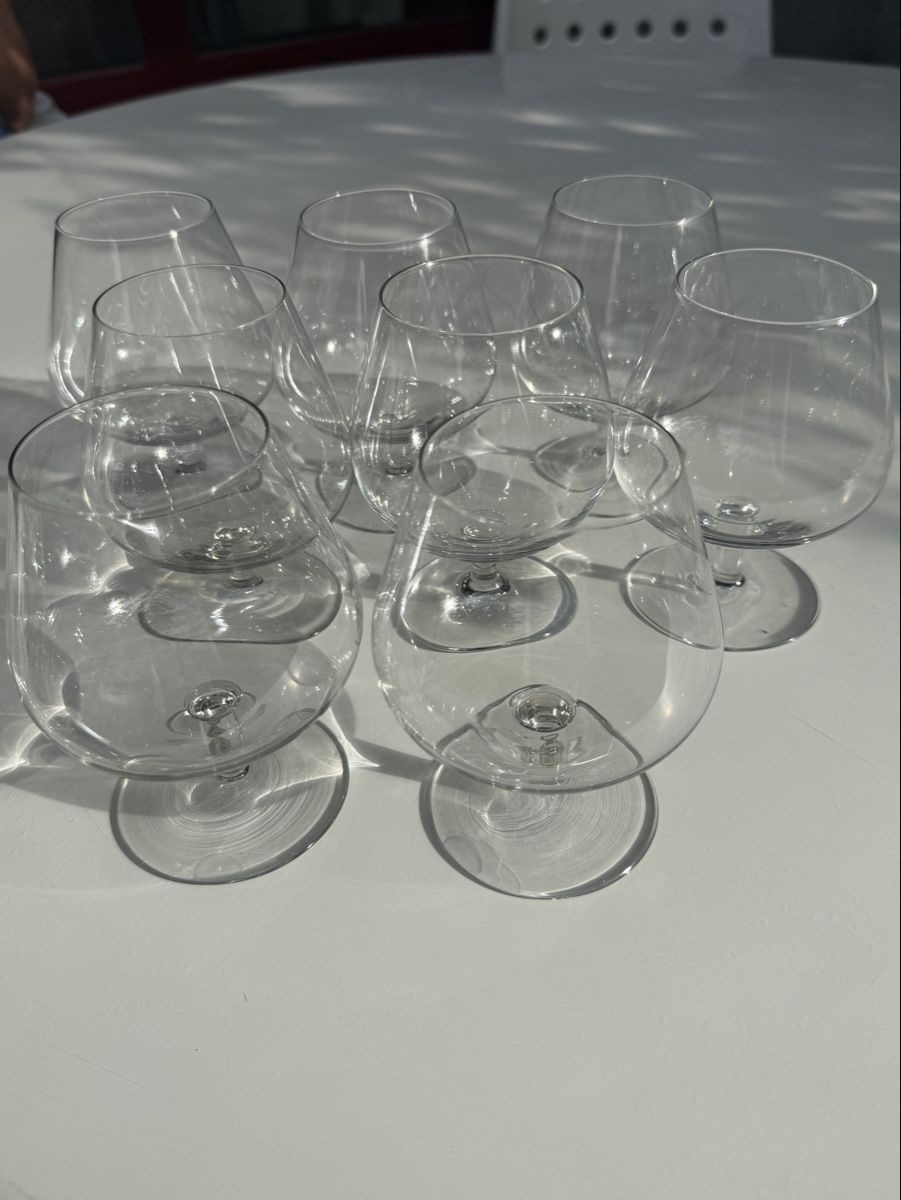 Verres: 8 Cognac Gläser neuwertig – D'occasion à Bern par Arecibo07