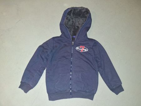 Jacke mit Plüschfutter Gr. 110/116