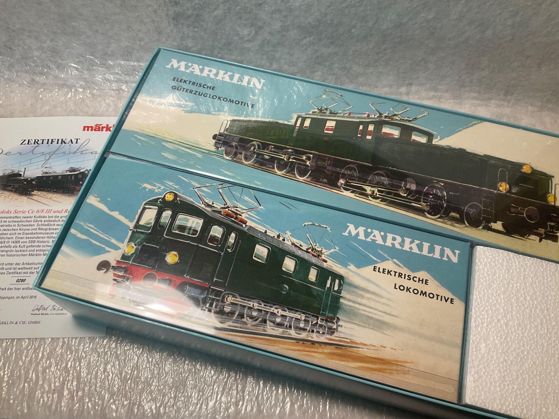 Märklin Modellini di ferrovie: Märklin Doppelpack – Nuovo e nell'imballaggio originale da Wald ZH venduto da Sbbemilio 5