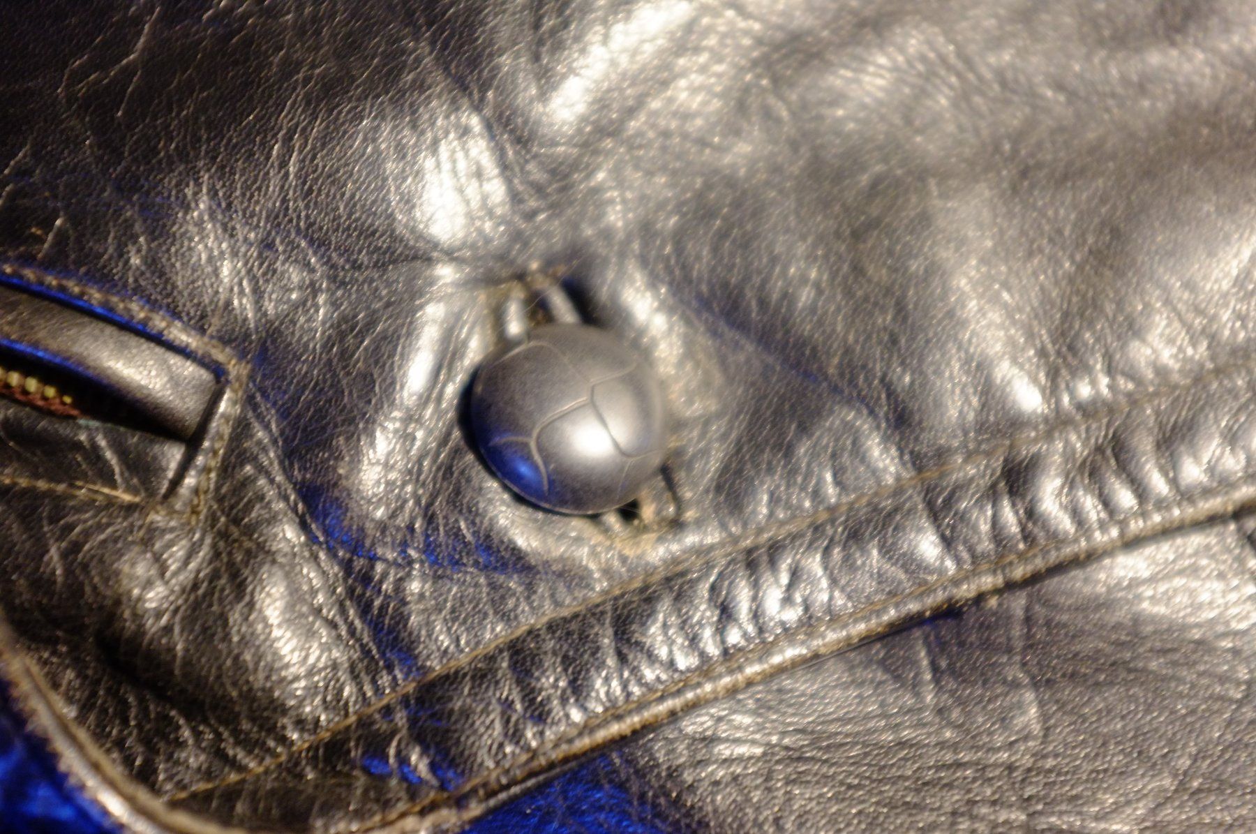 Giacche: Oldtimer lange leder motorjacke. – Usato da Ennenda venduto da HOLMEX 3