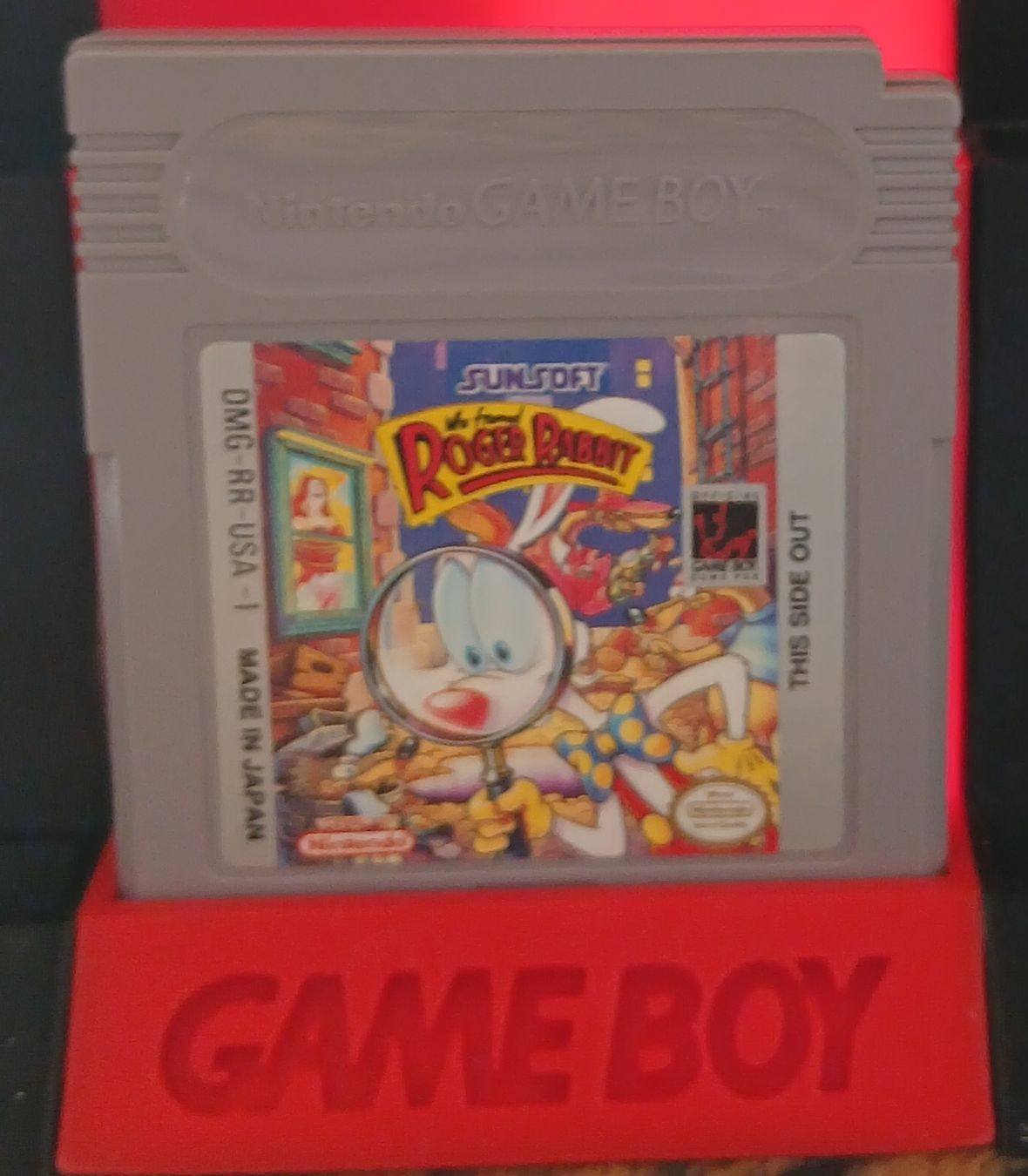 Nintendo Jeux: jeux game boy Roger Rabbit – D'occasion à Romont FR par 777.gameur.game.boy