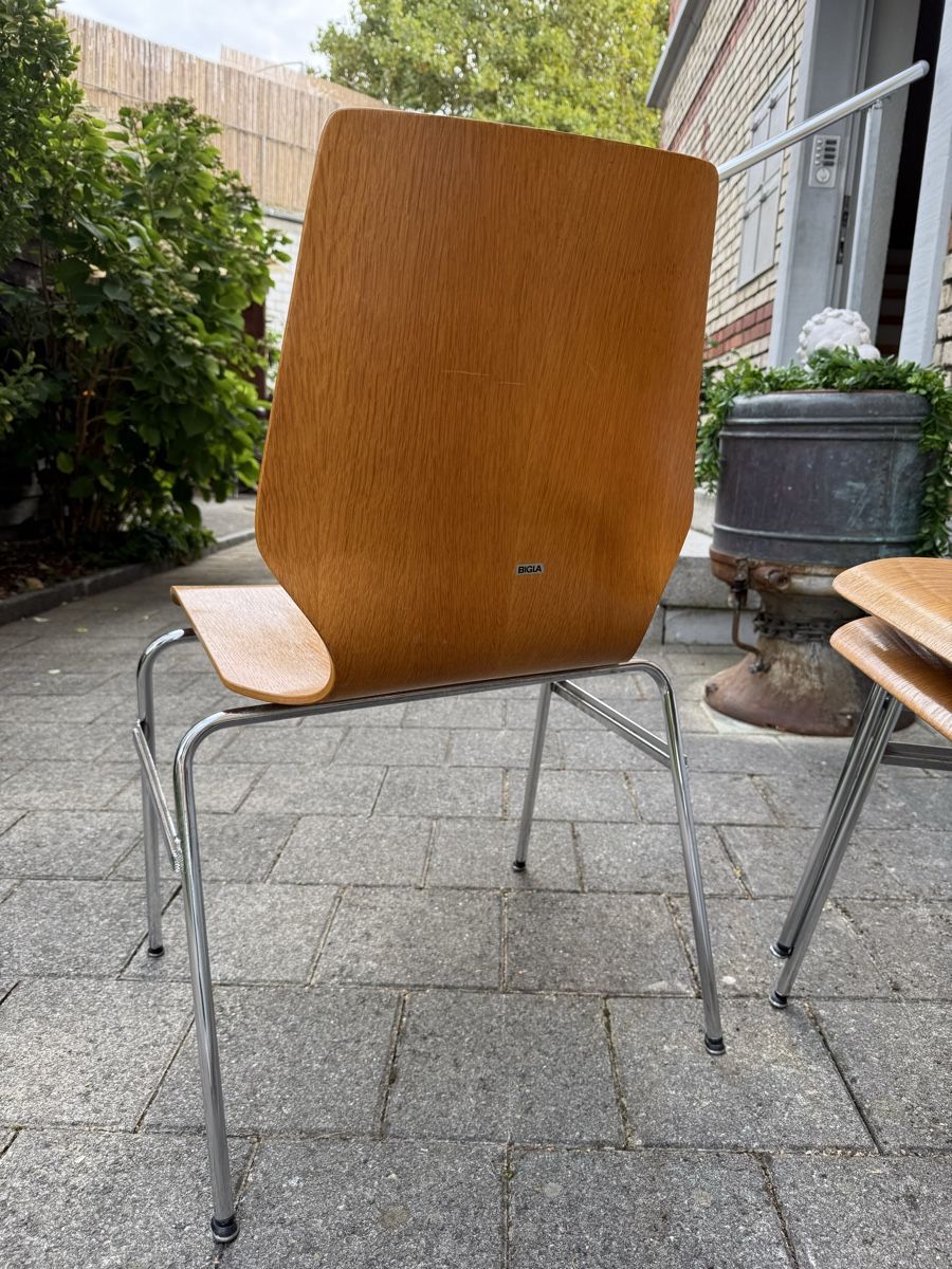 Bigla Stühle: 6x Original Bigla Designklassiker – Gebraucht aus Winterthur von Destil9000 1