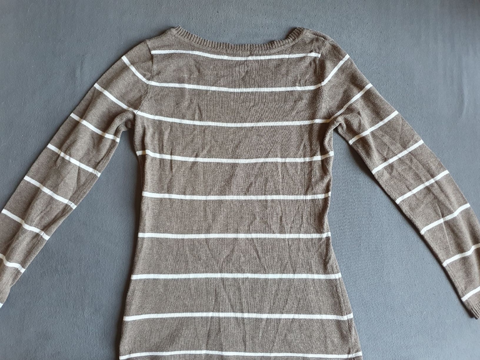 Maglioni & Felpe: Pullover gestreift braun/weiss Grösse S/M von AJC – Usato da Wimmis venduto da hel_m26m 1