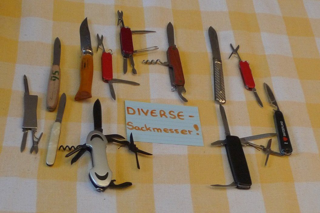 Coltelli tascabile: DIVERSE-Sackmesser! – Usato da Bern venduto da bn1640 2