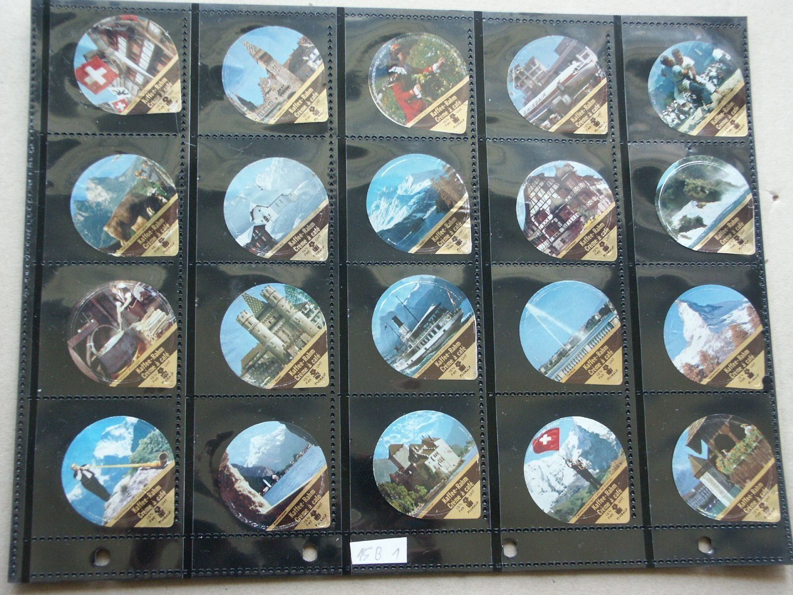 Opercules: Serie  15 B   Schweiz   Gastro – D'occasion à Niederglatt ZH par herzblatt5449